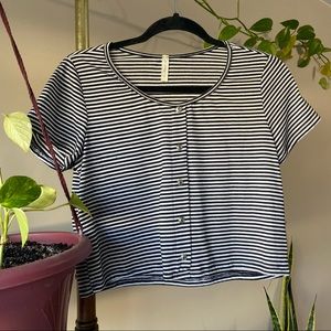 2 for 20 💚 Striped Baby Tee
